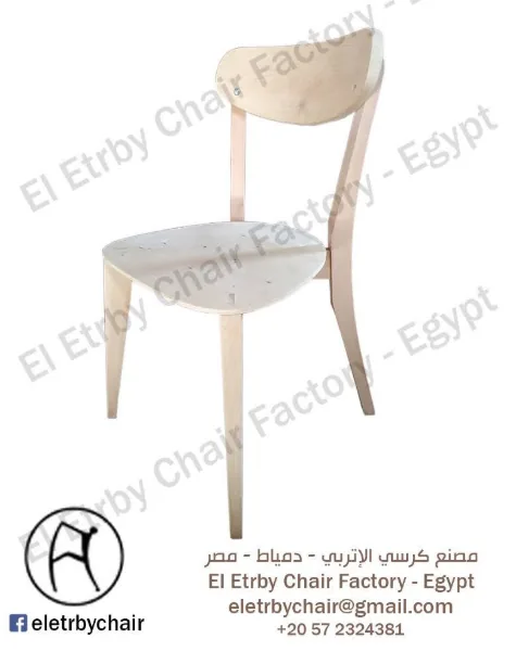 Gala wooden chair manufactured by El Etrby Chair Factory